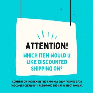 DISCOUNTED ITEM AND SHIPPING!